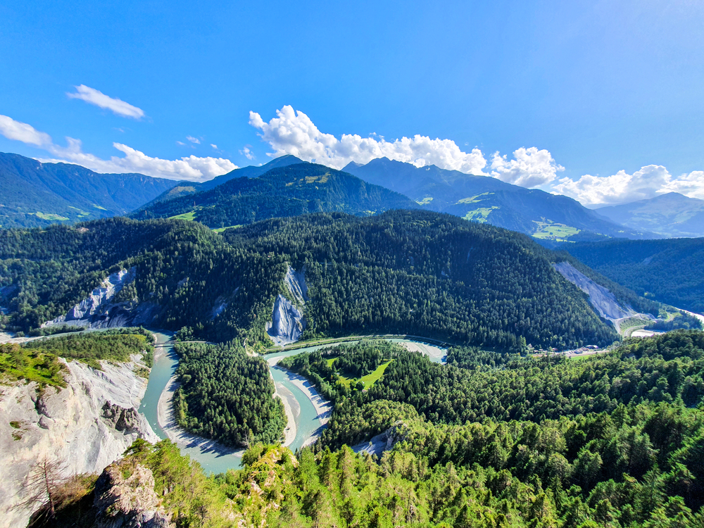 Mountainbike Tour Rheinschlucht
